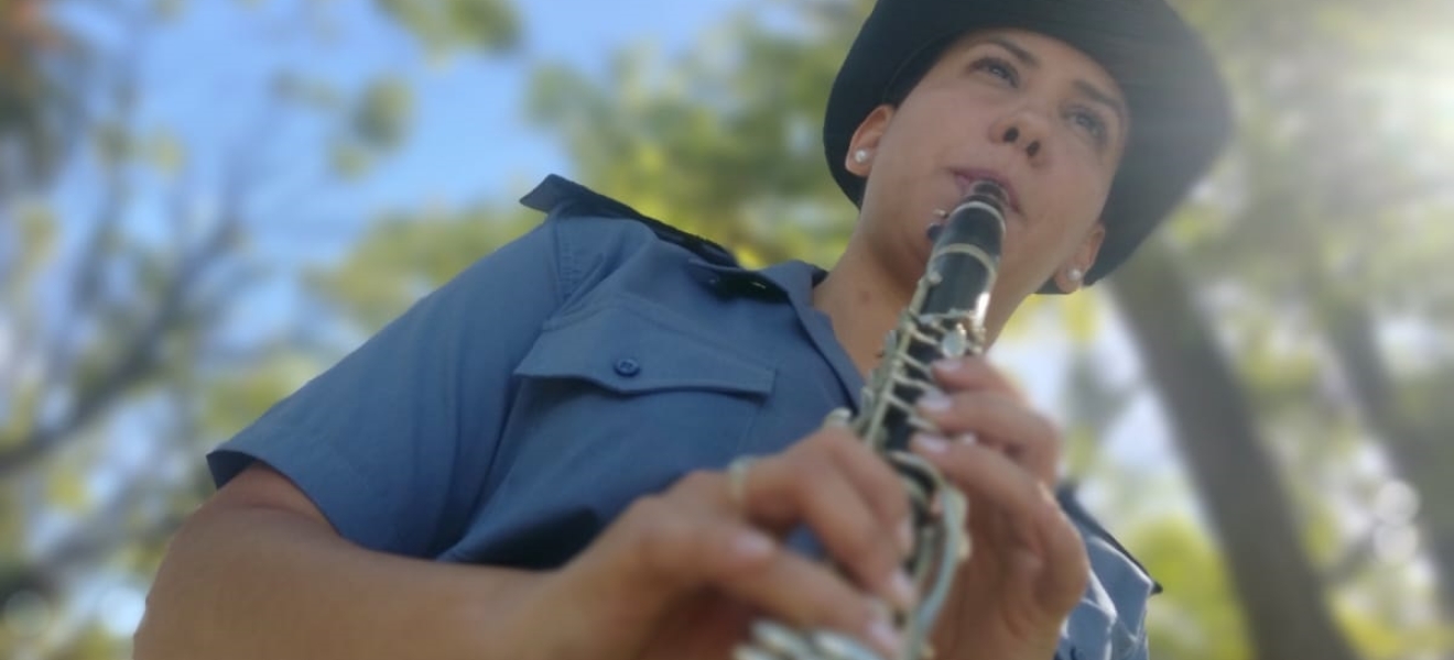 Otra mujer se integra a la Banda de Música de la Policía de Río Negro