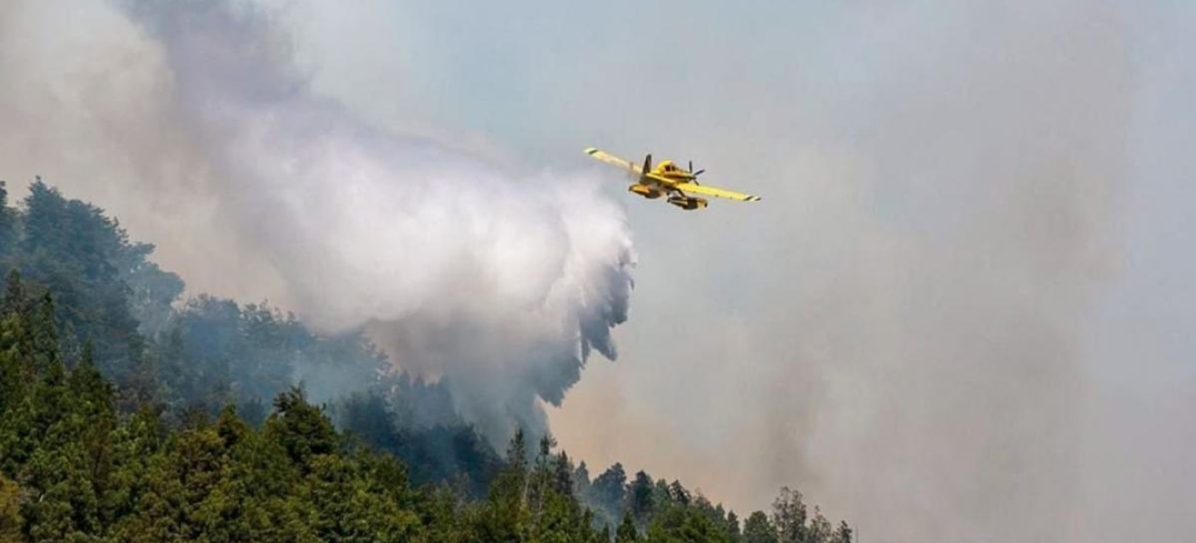 Incendio en El Bolsón consumió 100 hectáreas de vegetación nativa y matorral