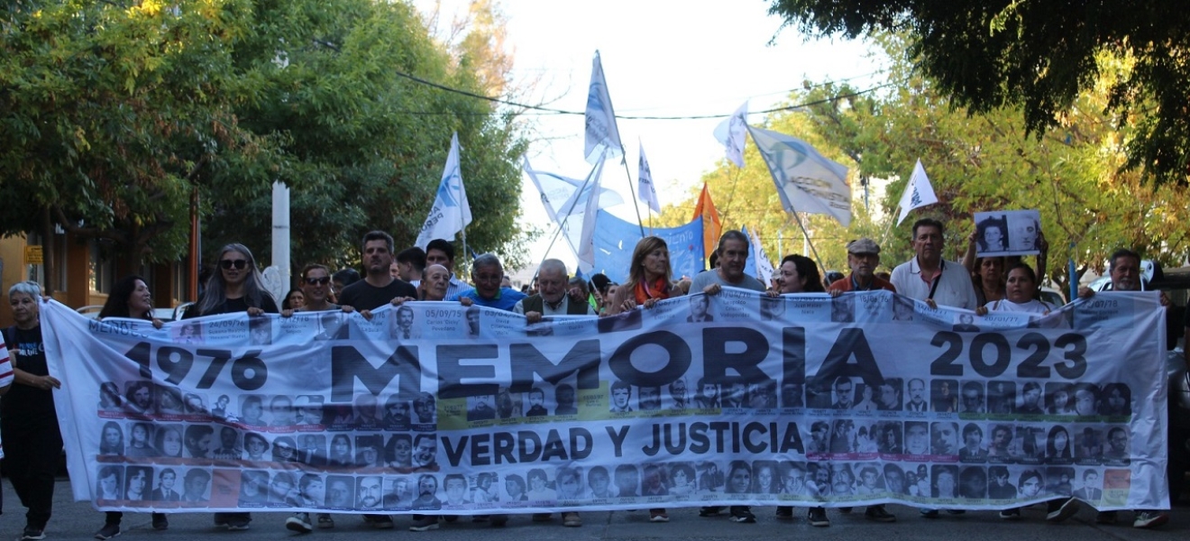La Unidad Popular marchó por 24 de Marzo junto a referentes de derechos humanos y de la política