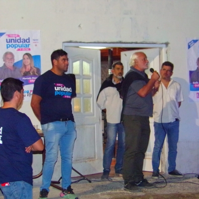  Emotiva visita del Rafa de Unidad Popular a Chimpay, tierra de Ceferino