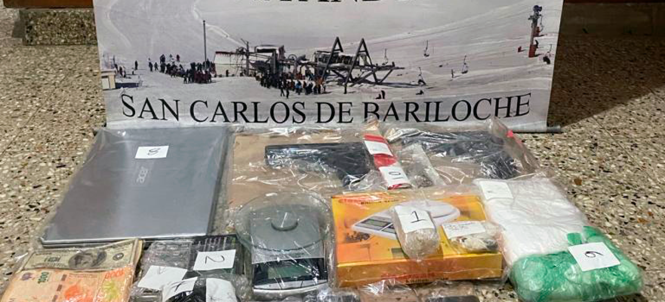 0800 DROGAS: la Policía desactivó dos puntos de venta en Bariloche