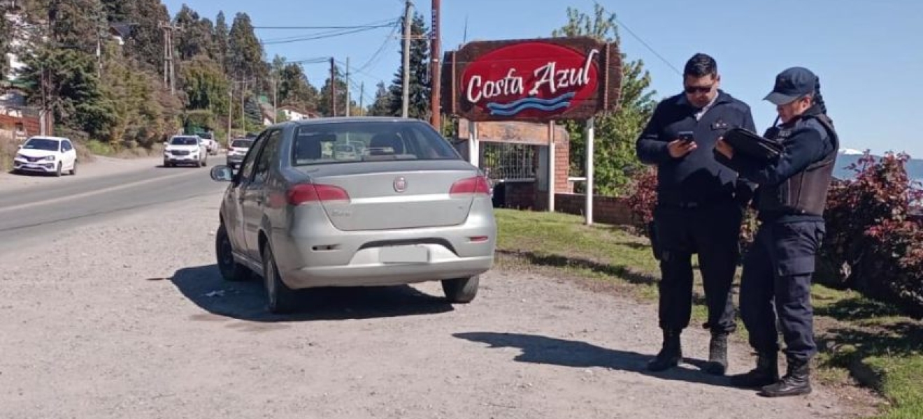 Bariloche: Secuestran un vehículo que estaría implicado en un hecho delictivo ocurrido en Neuquén