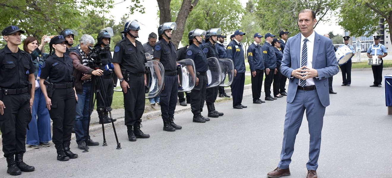 El Gobernador participó de los festejos por la Semana de la Policía Federal en Neuquén