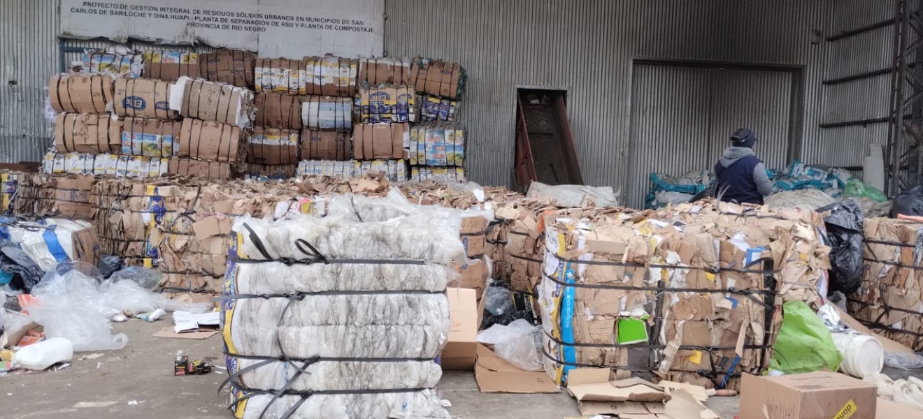 Bariloche RECICLA cumple un año y ya recuperó 100 toneladas de residuos