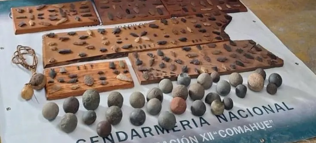 Río Negro recuperó nuevos elementos de patrimonio arqueológico
