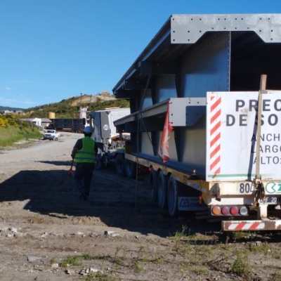Bariloche: Avanzan los trabajos del puente sobre calle Wiederhold