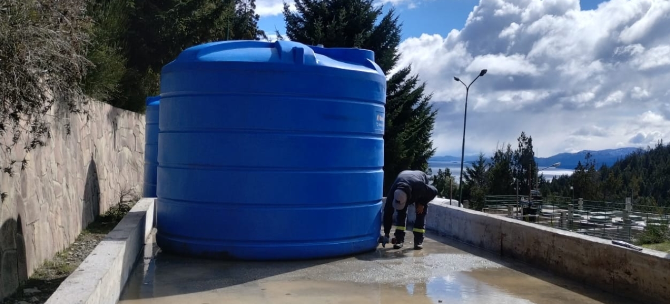 Aguas Rionegrinas refuerza las tareas en Bariloche para la próxima temporada