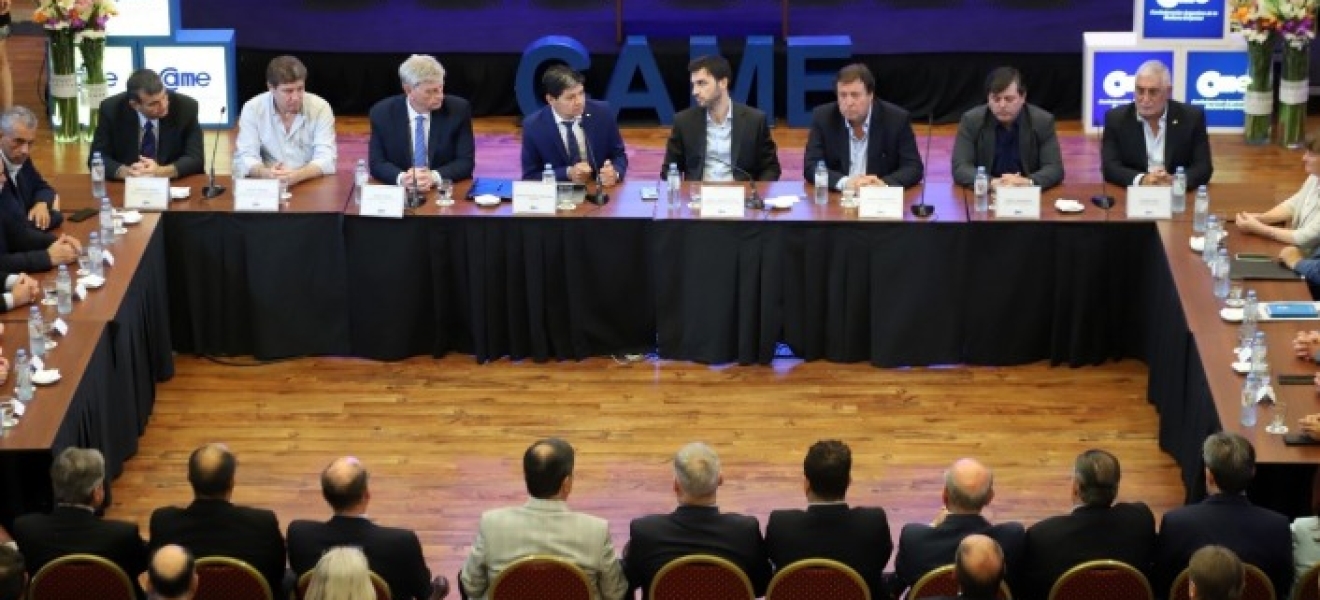 (((video))) Reunión en la CAME: gobernadores crearon una agencia patagónica de desarrollo