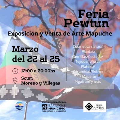 Arte Mapuche en Bariloche durante el fin de semana