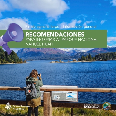 Bariloche: Fin de semana largo en el Parque Nacional Nahuel Huapi