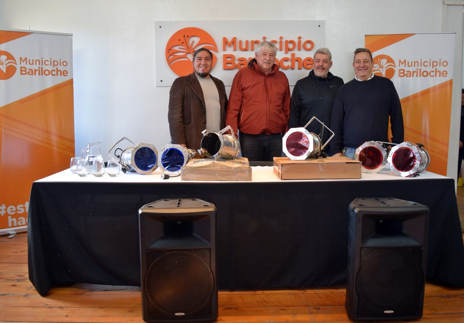Discoteca donó equipamiento de sonido al municipio de Bariloche