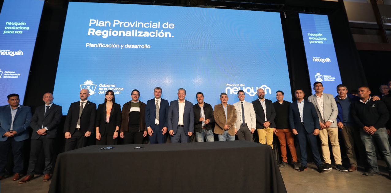 Neuquén: Se realizará la 1era reunión del Plan Provincial de Regionalización