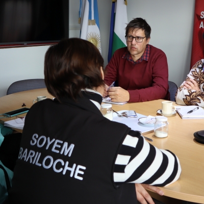 La Sede Andina de la UNRN acuerda actividades conjuntas con el Soyem Bariloche