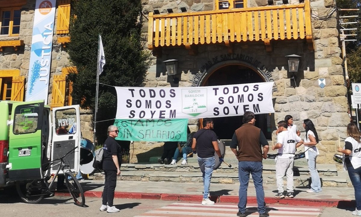 El Soyem Bariloche anuncia la instalación de la Carpa de la Dignidad y retención de servicios