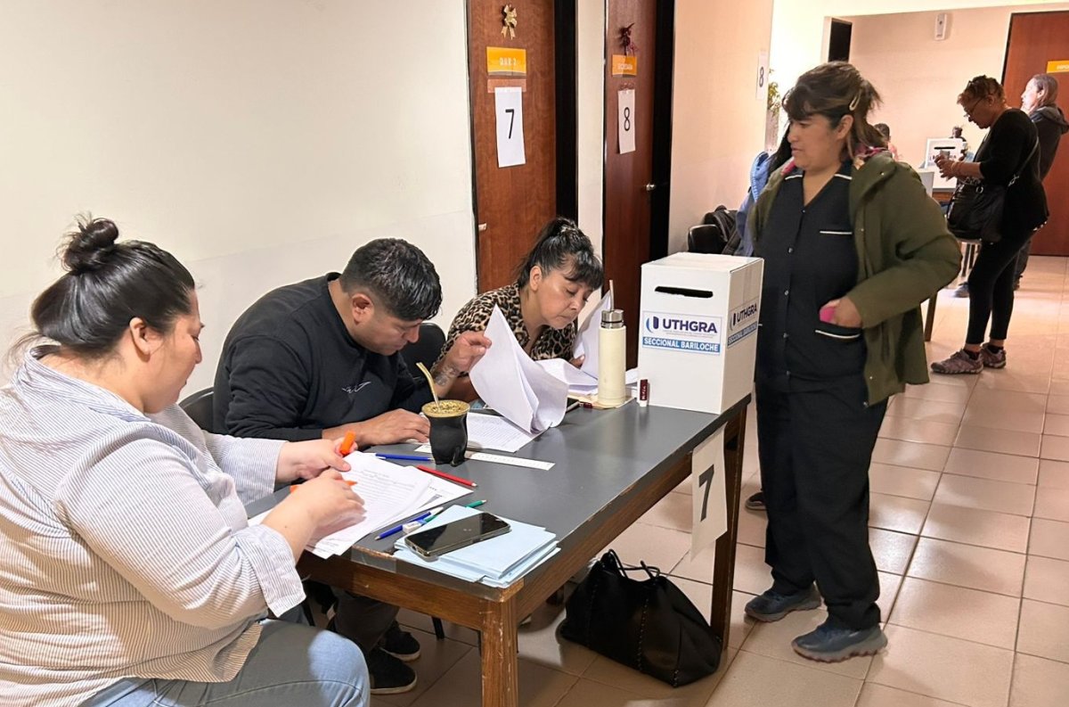 Se desarrolla con normalidad la elección de UTHGRA Bariloche