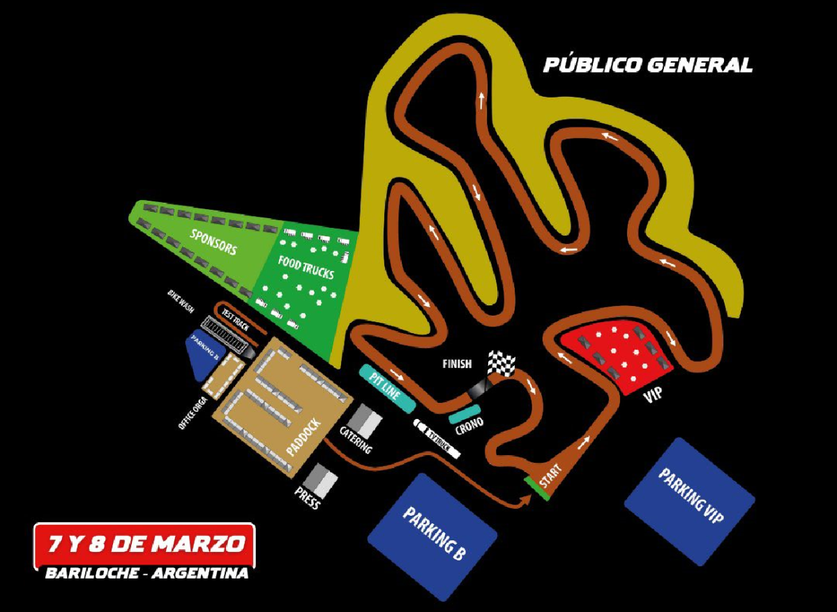 El circuito del MXGP de motocross ya está casi listo y Bariloche se prepara para un evento mundial