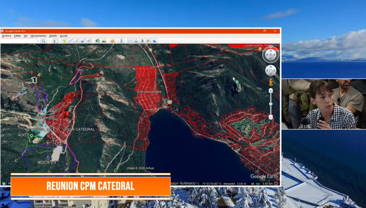 Plan Director del Cerro Catedral: el CPM fijó esquema de trabajo y plazos tras el cuarto intermedio