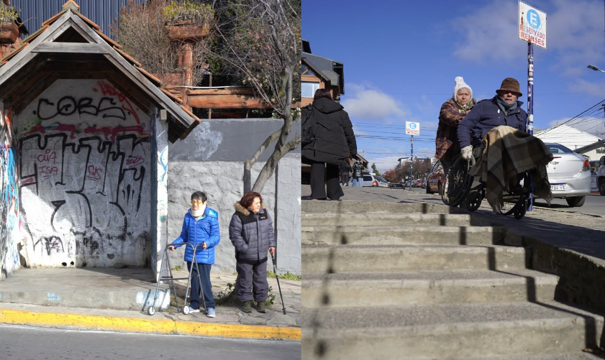 Advierten sobre las barreras existentes para la accesibilidad en Bariloche